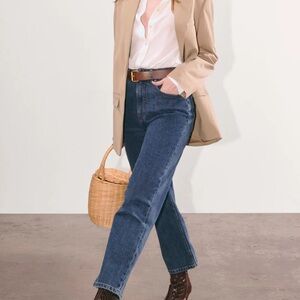 Everlane - Curvy Way High Jean-dark  blue - SZ 24R